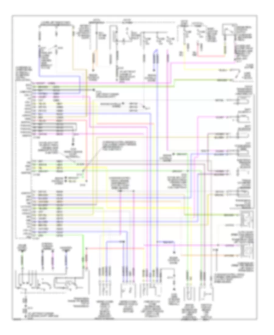 3.0L, AT Wiring Diagram for Ford Escape Hybrid 2008