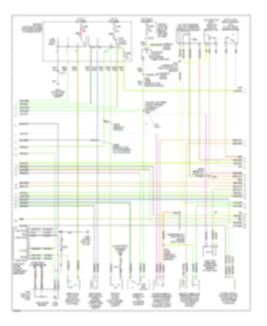 Engine Performance Wiring Diagram Early Production 2 of 4 for Ford Focus ZX4 SE 2006