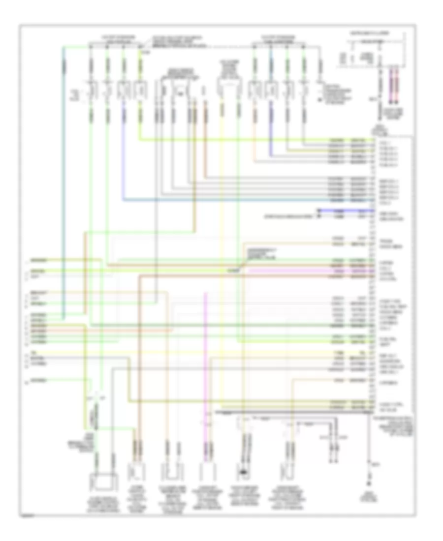 Engine Performance Wiring Diagram Early Production 4 of 4 for Ford Focus ZX4 SE 2006