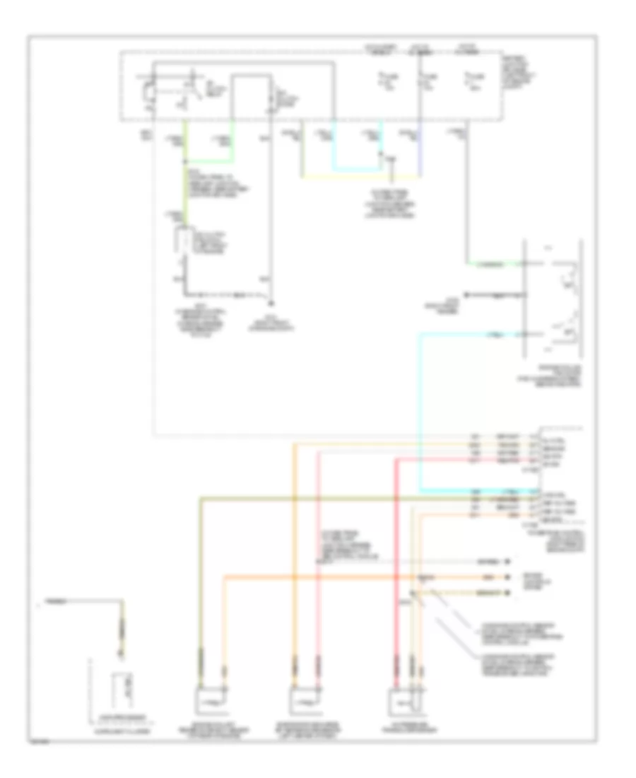 Manual A C Wiring Diagram 2 of 2 for Ford Five Hundred Limited 2007