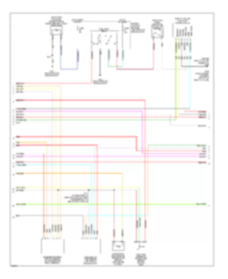 3.0L, Engine Performance Wiring Diagram (2 of 6) for Ford Five Hundred Limited 2007