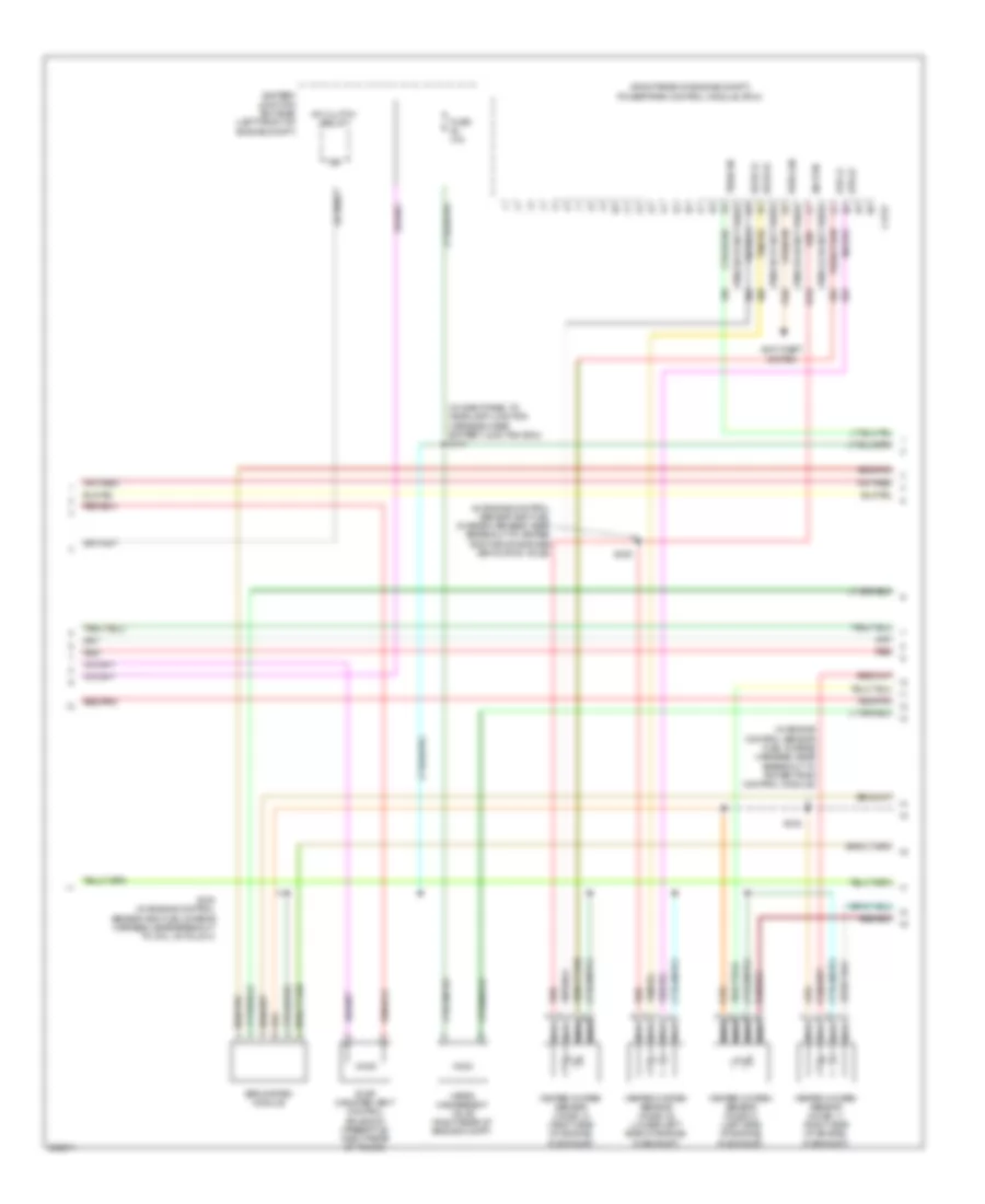3.0L, Engine Performance Wiring Diagram (3 of 6) for Ford Five Hundred Limited 2007