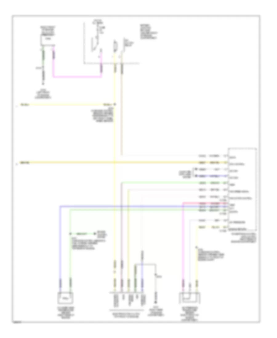 Automatic AC Wiring Diagram, without Auxiliary Climate Control (3 of 3) for Ford Expedition 2008