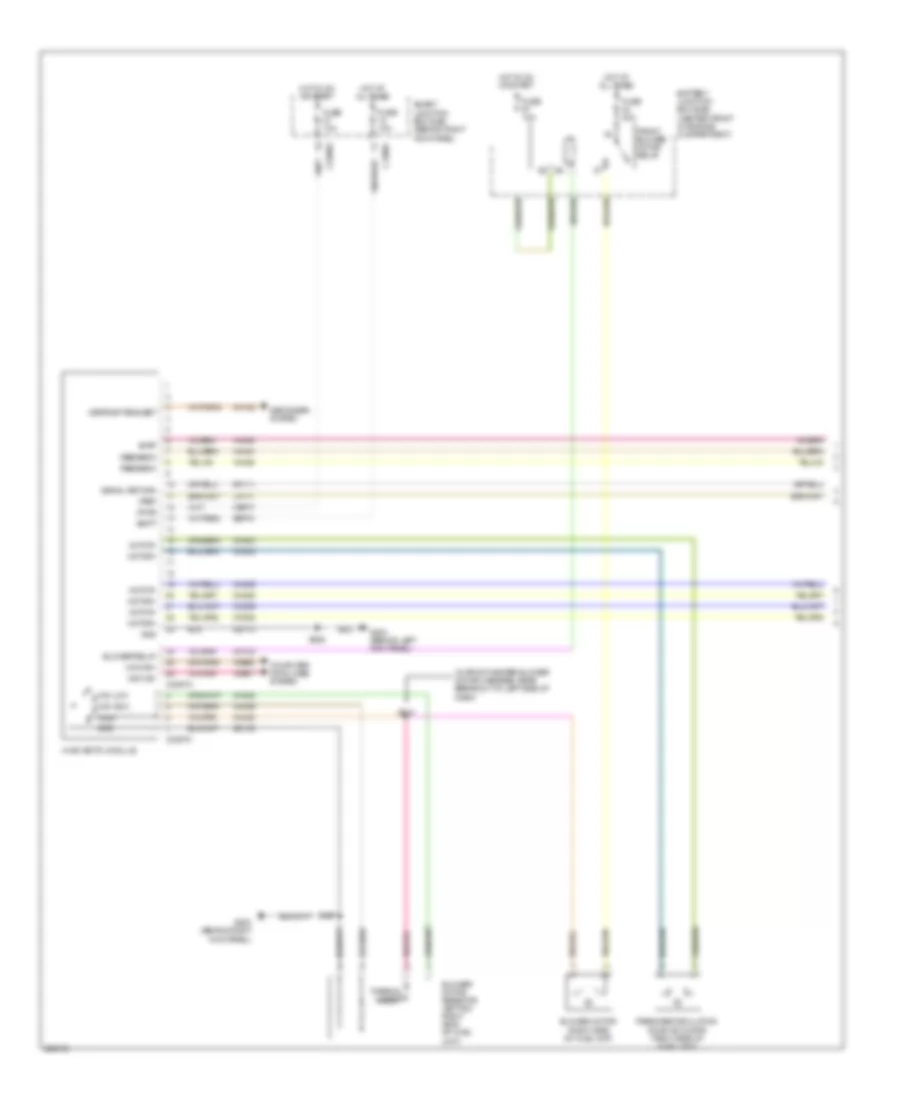 Manual AC Wiring Diagram, without Auxiliary Climate Control (1 of 2) for Ford Expedition 2008