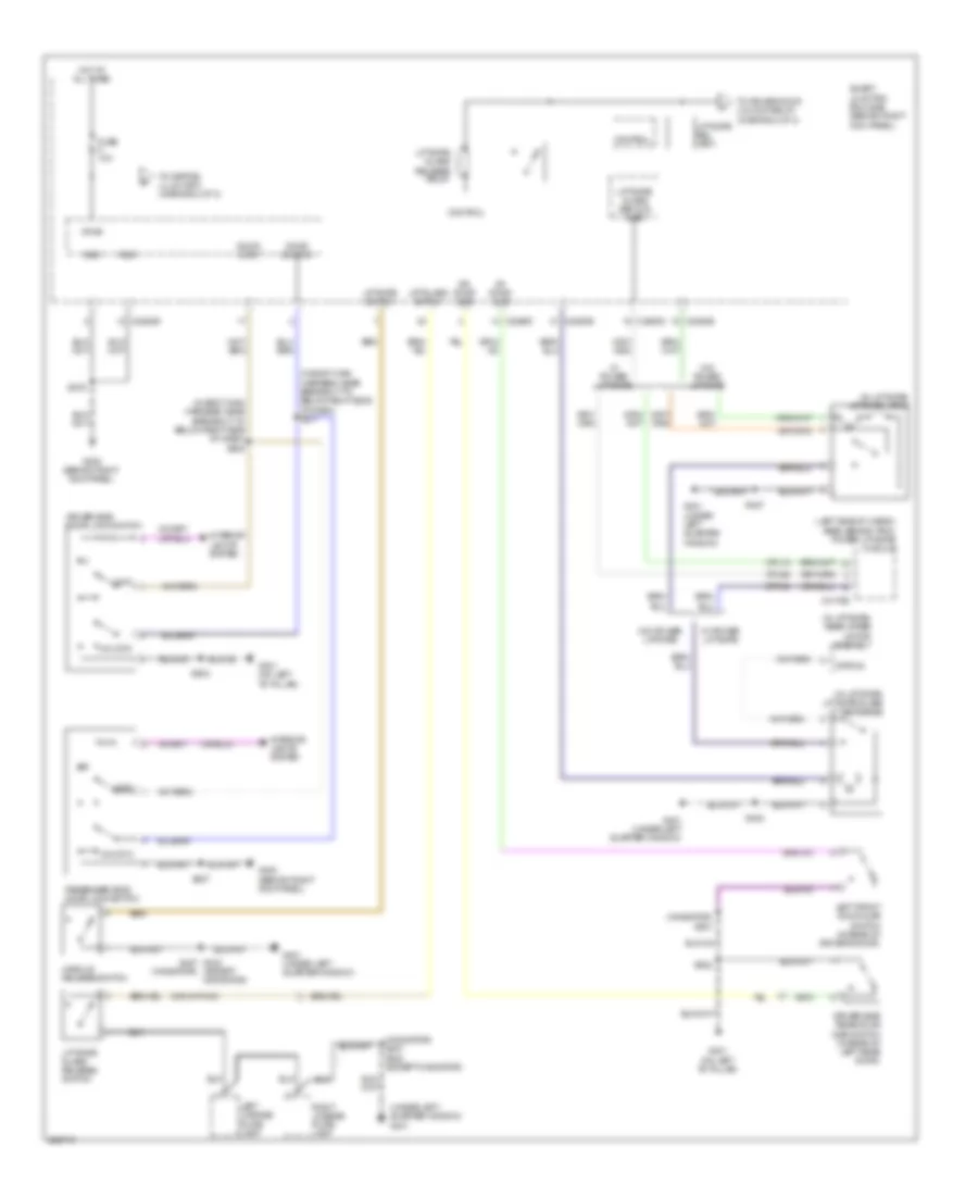 Forced Entry Wiring Diagram 1 of 2 for Ford Expedition 2008