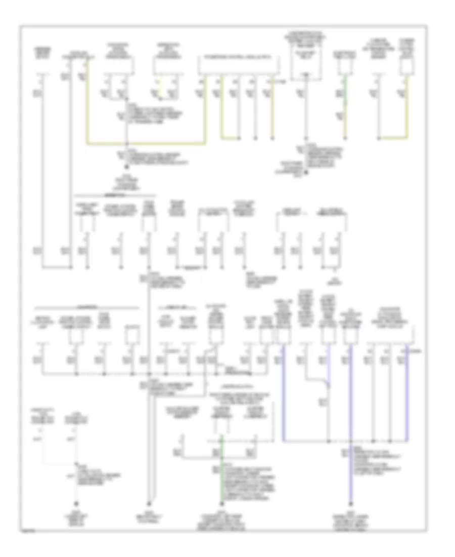 Ground Distribution Wiring Diagram 2 of 5 for Ford Expedition 2008