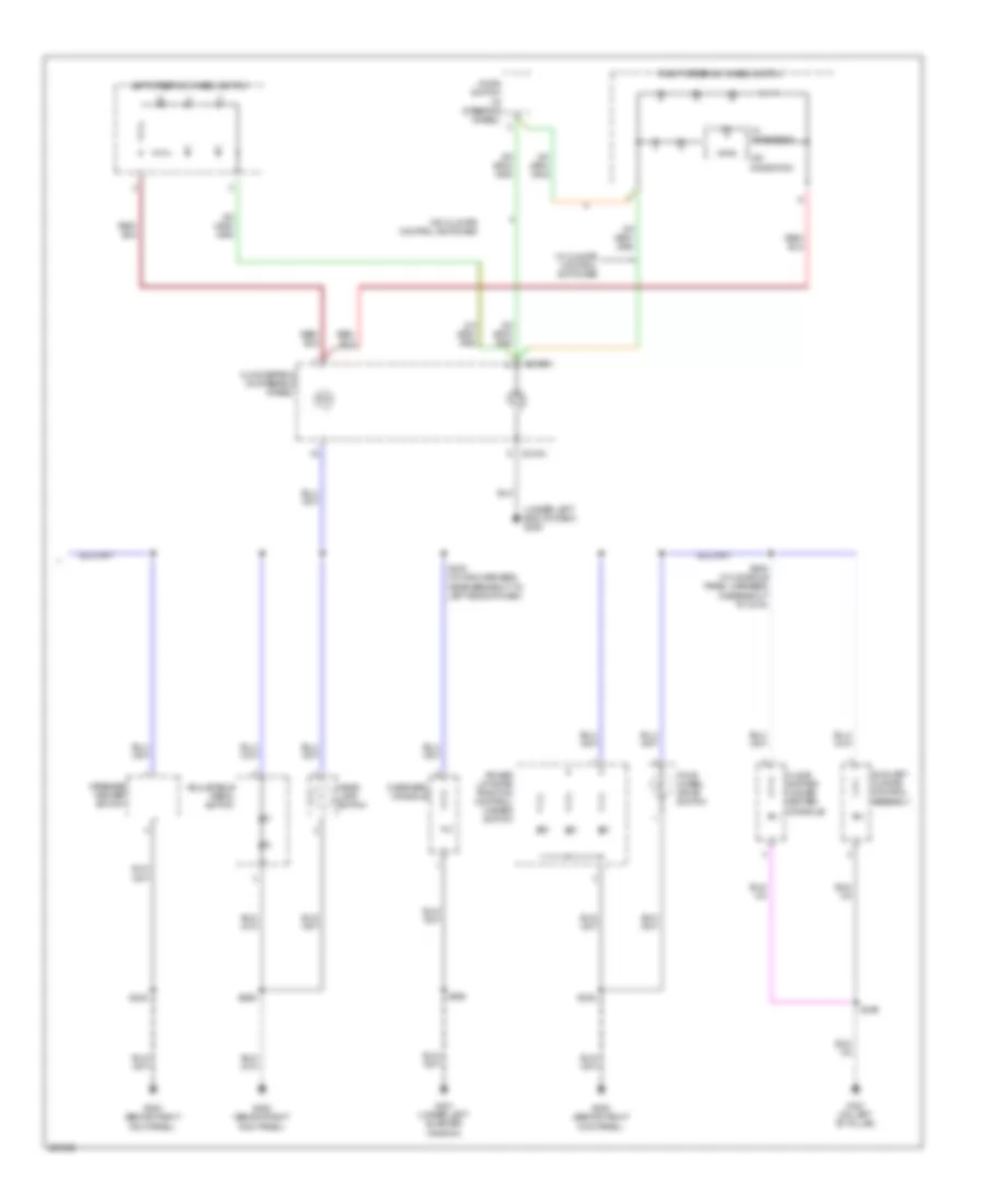 Instrument Illumination Wiring Diagram (2 of 2) for Ford Expedition 2008