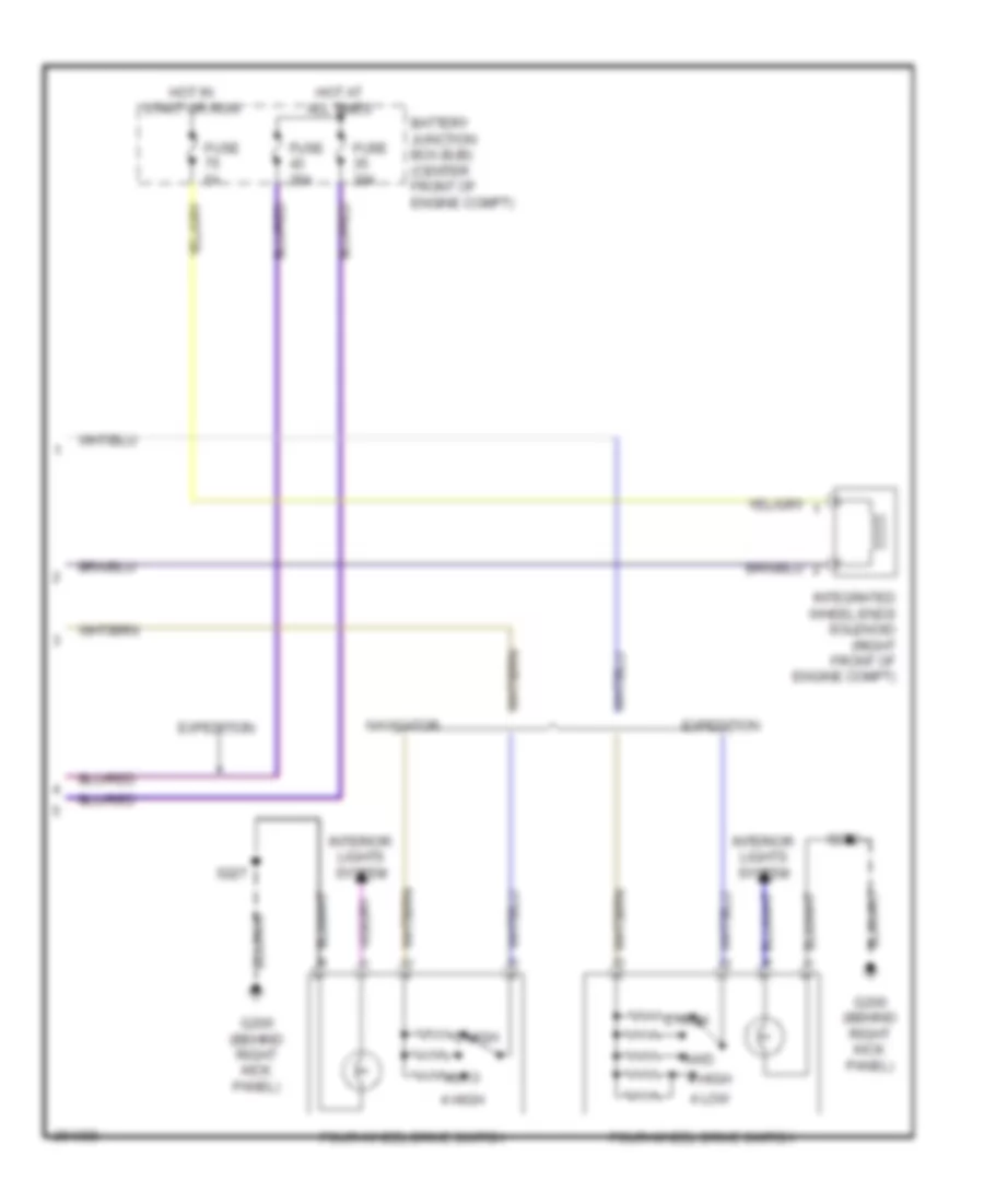 4WD Wiring Diagram 2 of 2 for Ford Expedition 2008