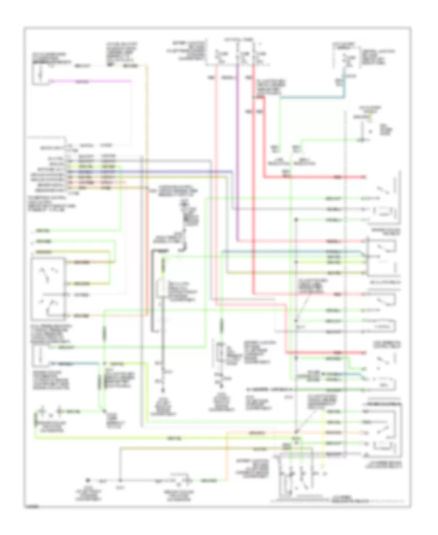 Manual AC Wiring Diagram (2 of 2) for Ford Focus ZX4 SES 2006