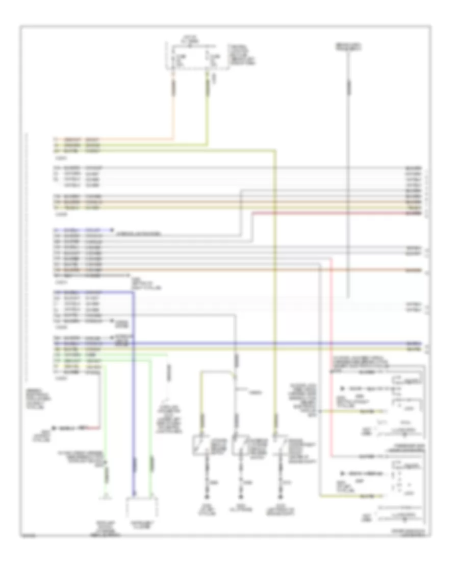Forced Entry Wiring Diagram 1 of 2 for Ford Focus S 2007
