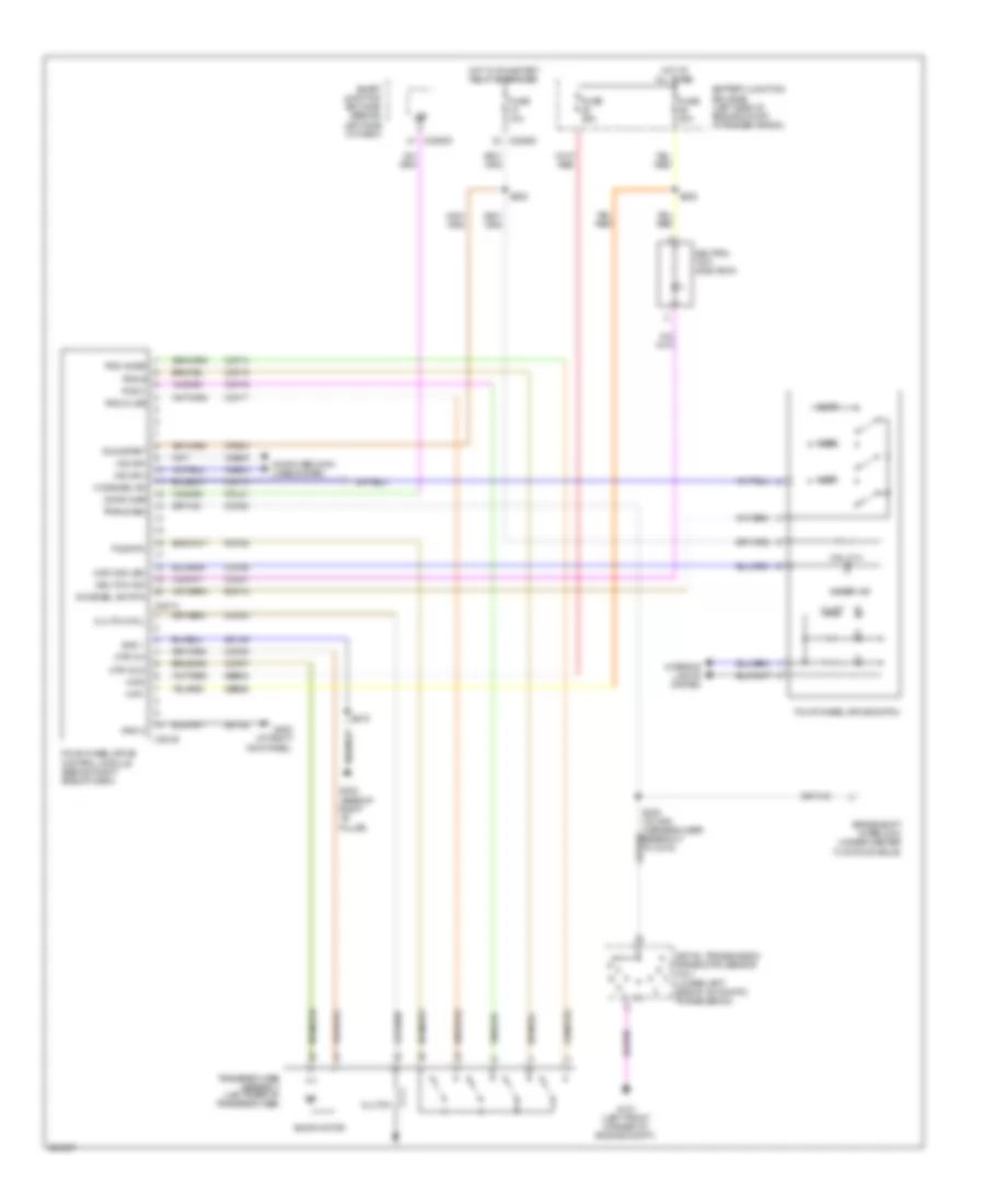 4WD Wiring Diagram for Ford Explorer 2008