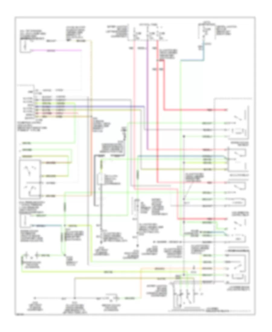 Manual AC Wiring Diagram (2 of 2) for Ford Focus SE 2007