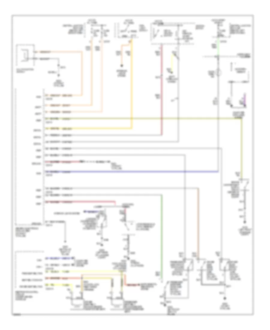 Warning Systems Wiring Diagram for Ford Focus SE 2007