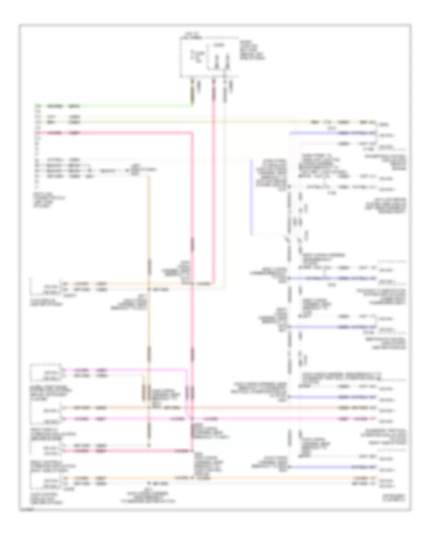 Computer Data Lines Wiring Diagram for Ford Focus SE 2011