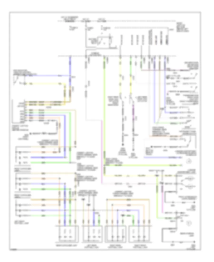 Courtesy Lamps Wiring Diagram for Ford Focus SE 2011