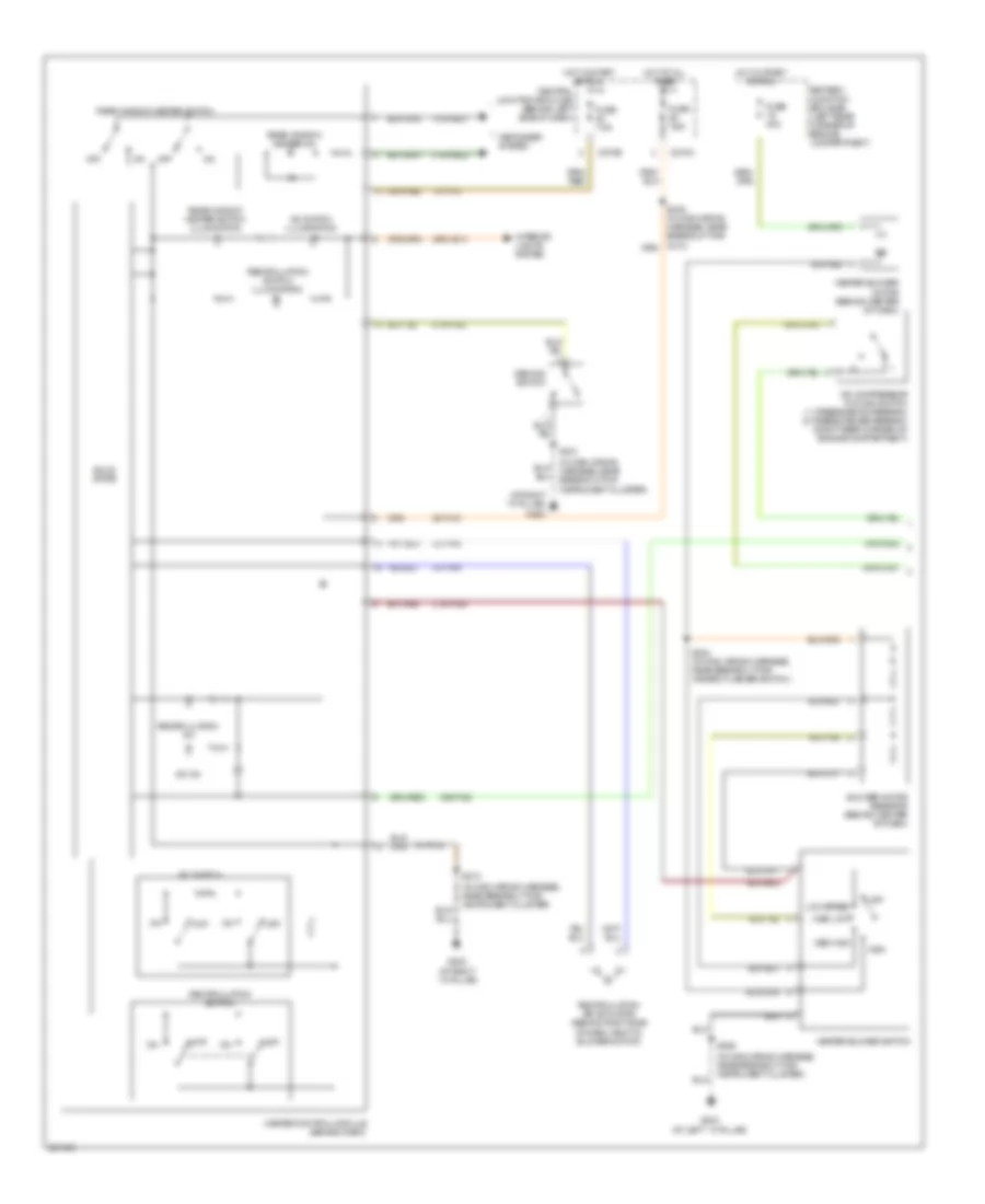 Manual A C Wiring Diagram 1 of 2 for Ford Focus SES 2007