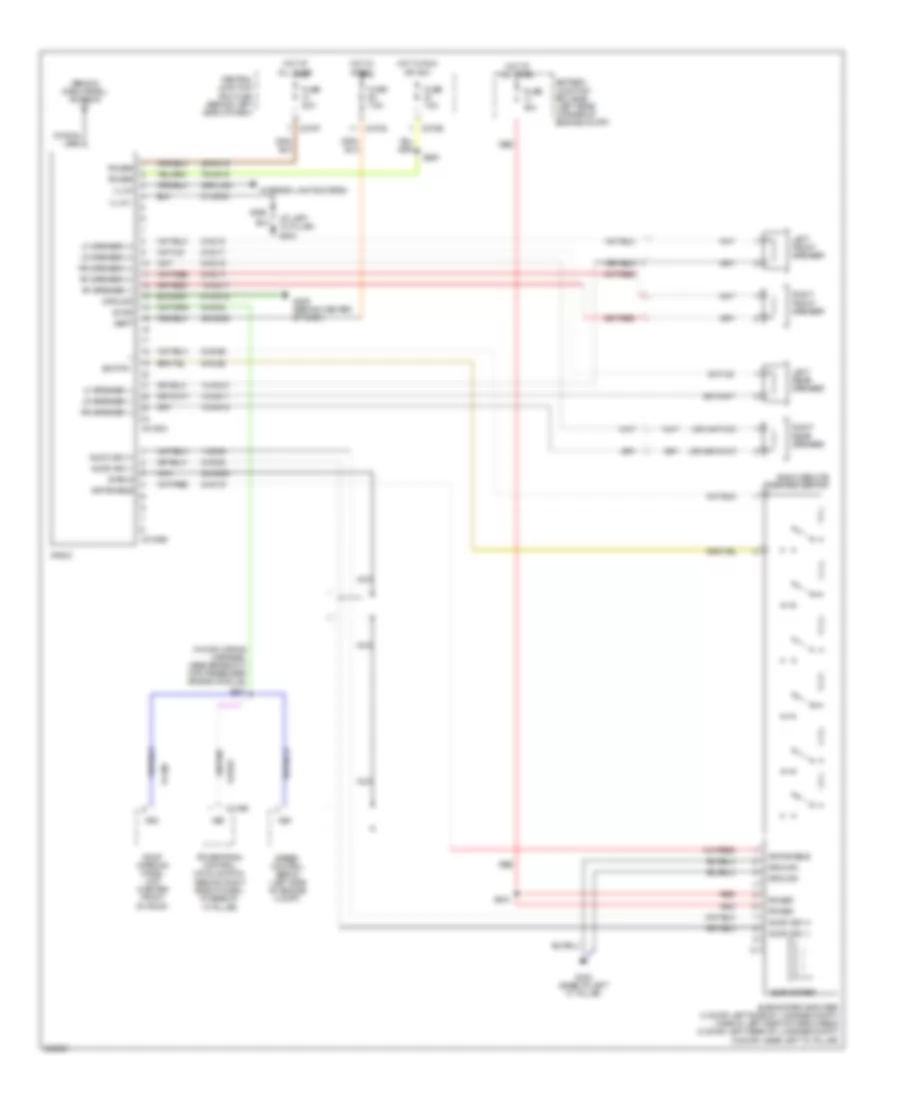 Radio Wiring Diagram for Ford Focus SES 2007