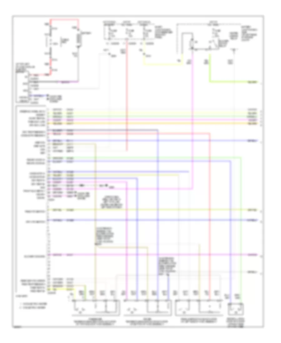 Automatic A C Wiring Diagram 1 of 3 for Ford F450 Super Duty 2008