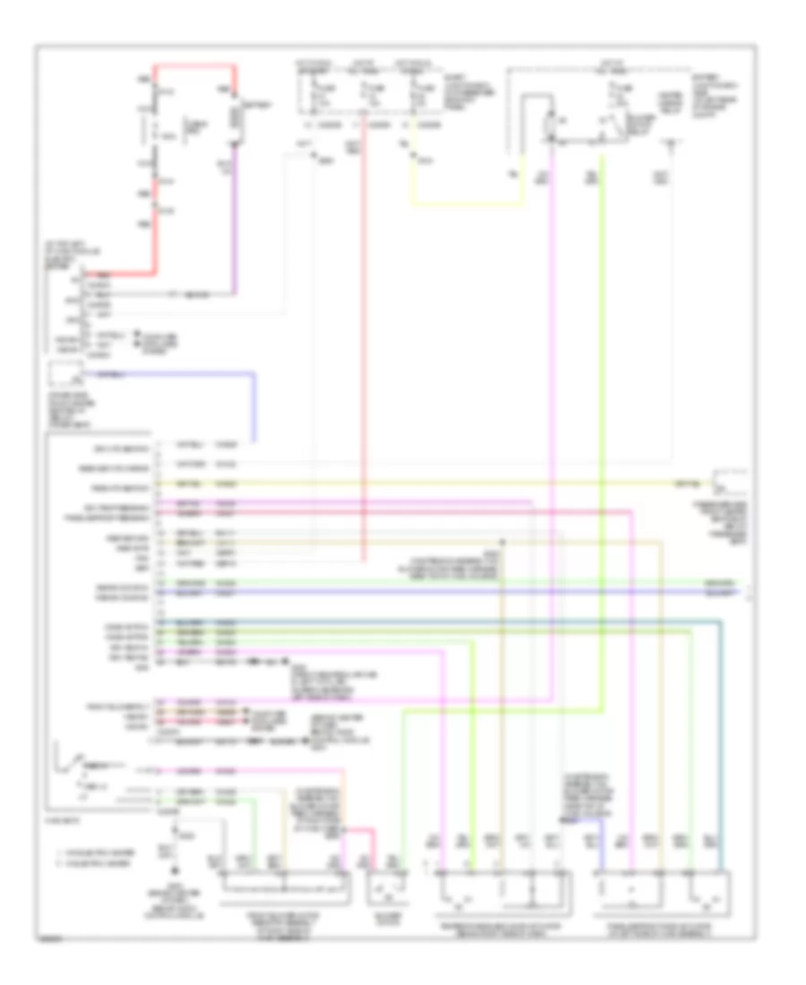 Manual AC Wiring Diagram (1 of 2) for Ford F450 Super Duty 2008