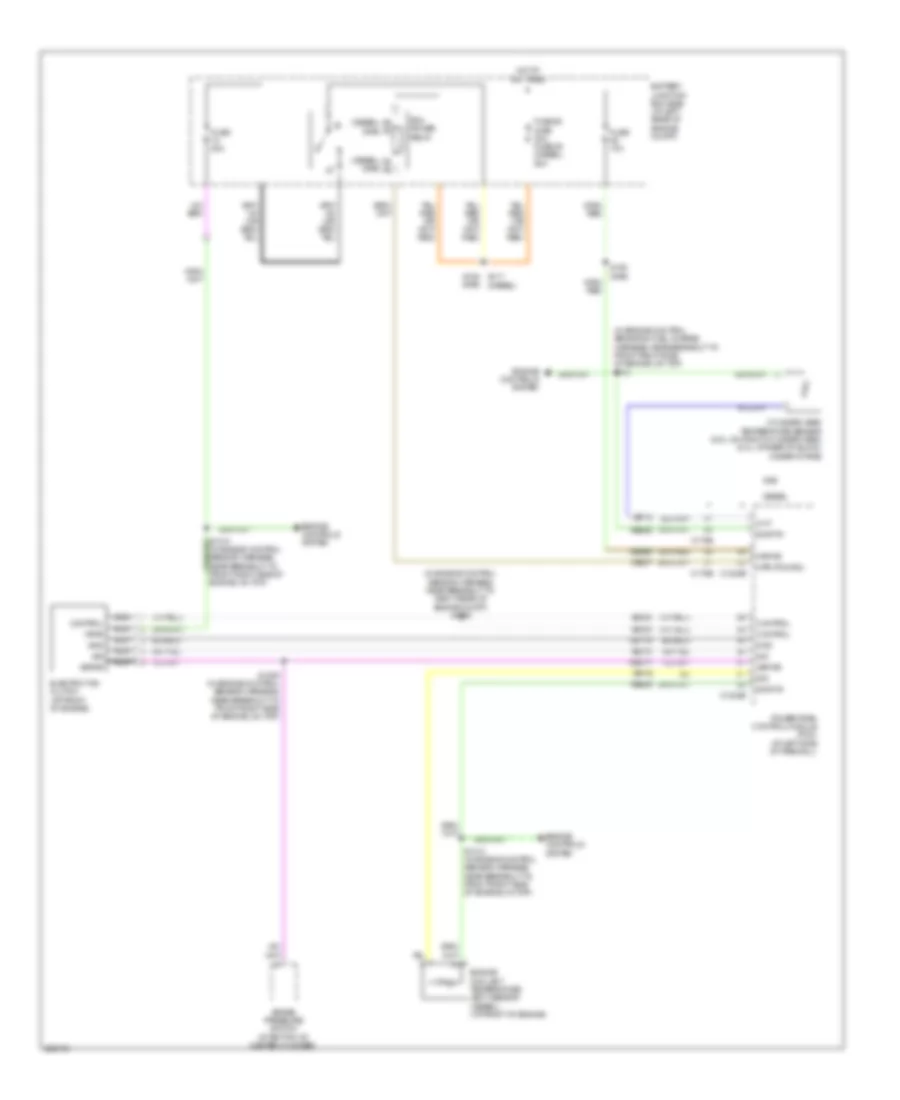 Cooling Fan Wiring Diagram for Ford F450 Super Duty 2008