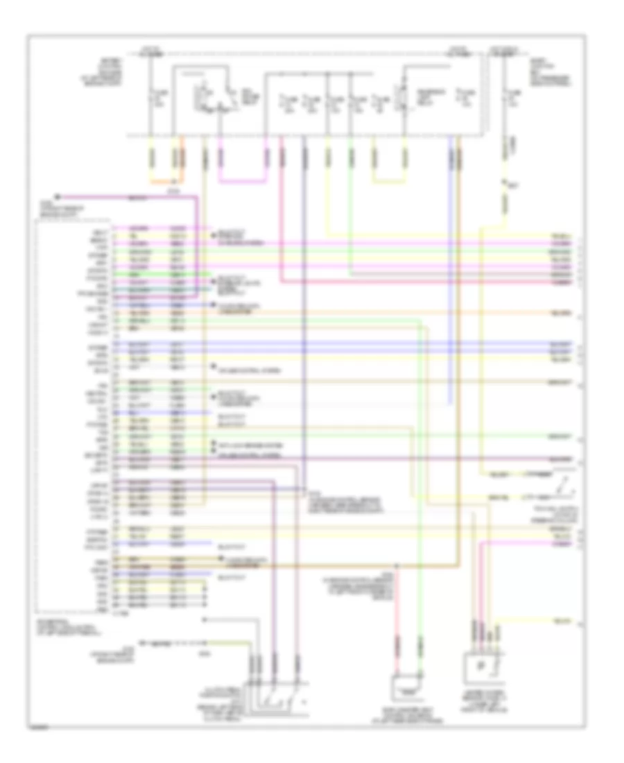 6.8L, Engine Performance Wiring Diagram (1 of 6) for Ford F450 Super Duty 2008