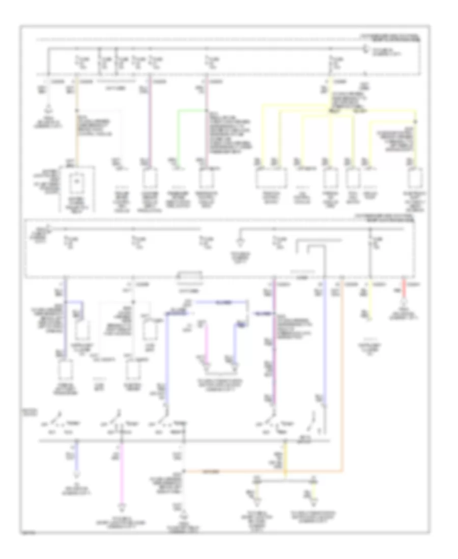 Power Distribution Wiring Diagram 4 of 7 for Ford F450 Super Duty 2008
