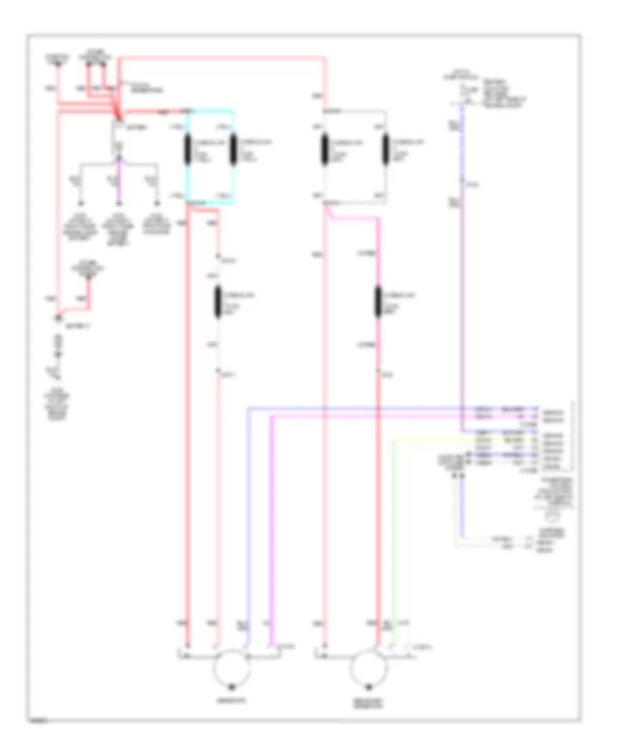 6 4L Diesel Charging Wiring Diagram for Ford F450 Super Duty 2008