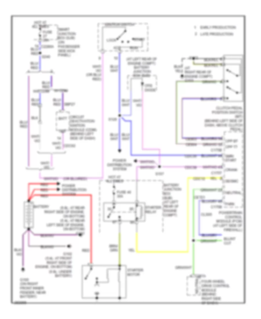 6 8L Starting Wiring Diagram for Ford F450 Super Duty 2008