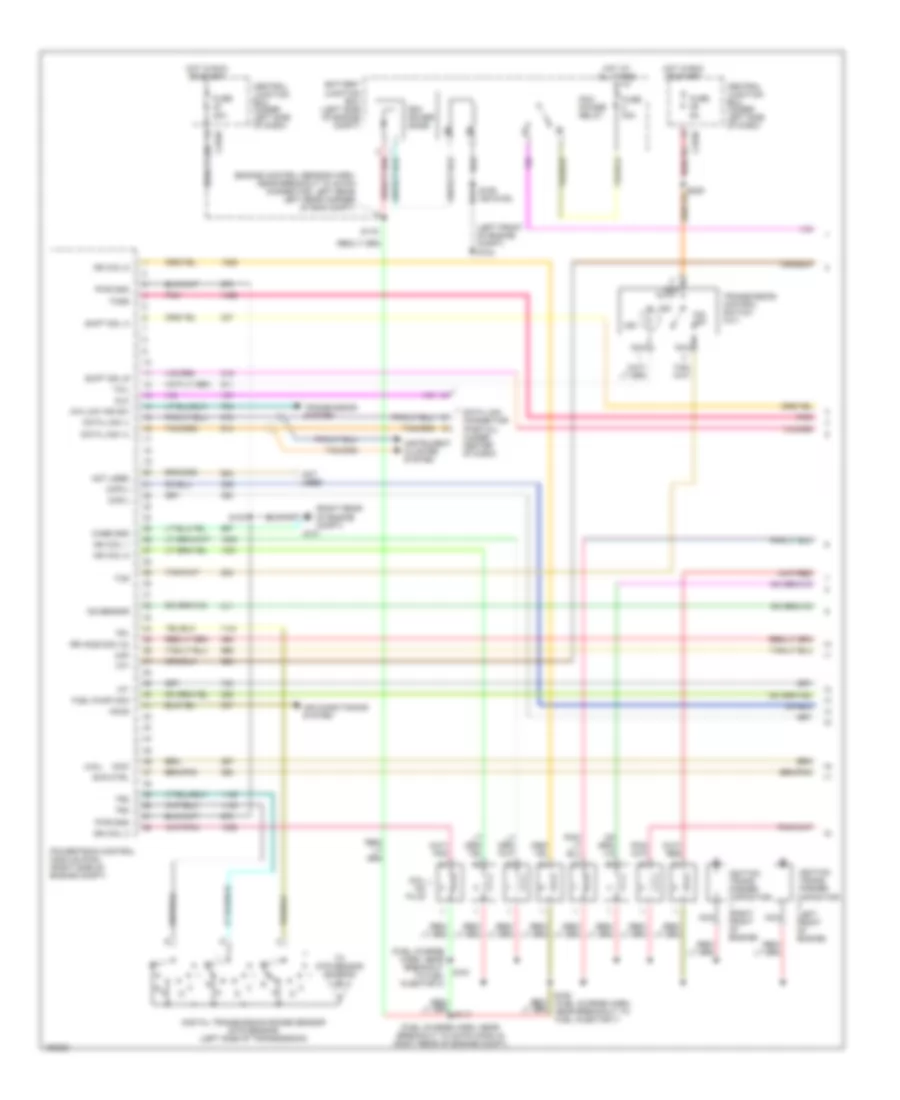 4.6L, Engine Performance Wiring Diagrams (1 of 4) for Ford Pickup F150 2002