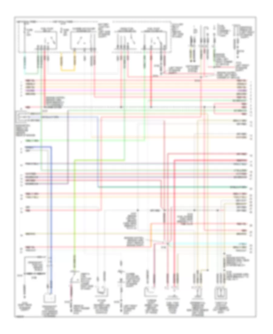 5.4L Supercharged, Engine Performance Wiring Diagrams (2 of 4) for Ford Pickup F150 2002