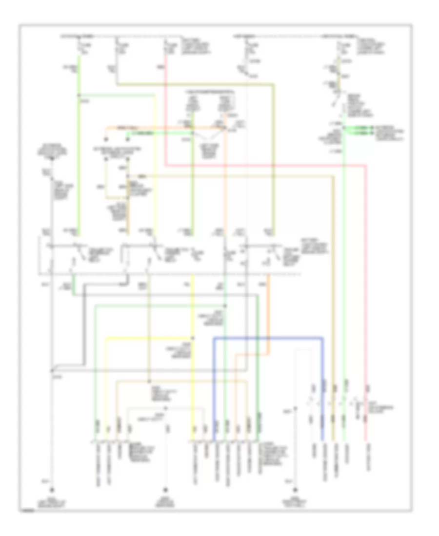 TrailerCamper Adapter Wiring Diagram for Ford Pickup F150 2002