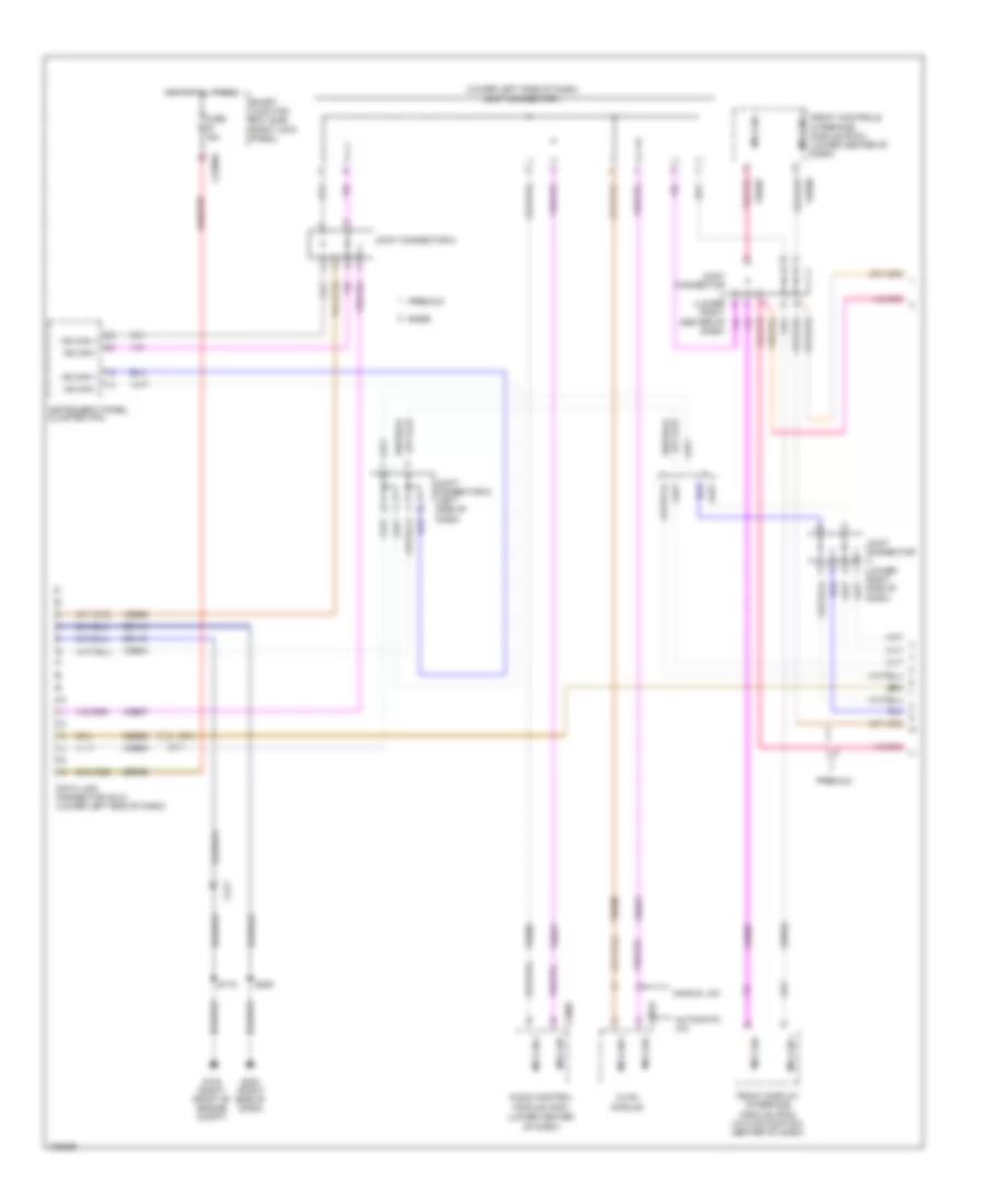 Computer Data Lines Wiring Diagram 1 of 2 for Ford Mustang 2014