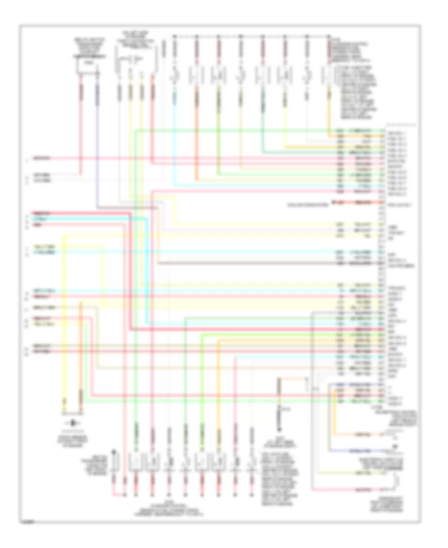 Engine Performance Wiring Diagram (5 of 5) for Ford Crown Victoria Police Interceptor 2005