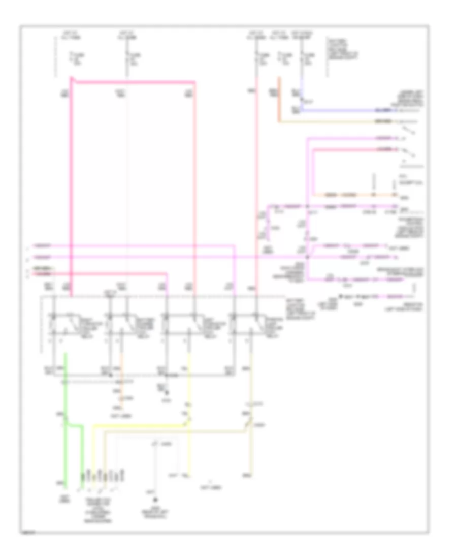 Exterior Lamps Wiring Diagram Cutaway 2 of 2 for Ford E 250 Super Duty 2013