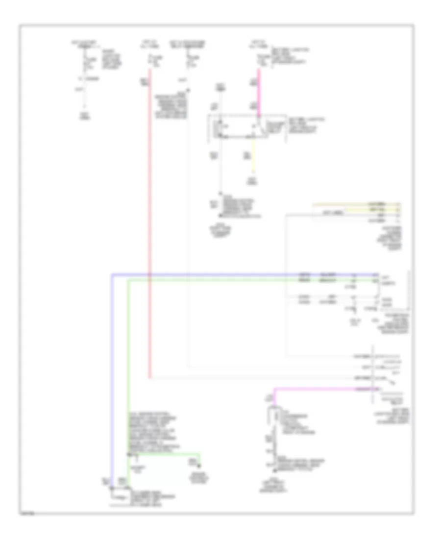 Manual A C Wiring Diagram with Stripped Chassis for Ford Cutaway E350 Super Duty 2010