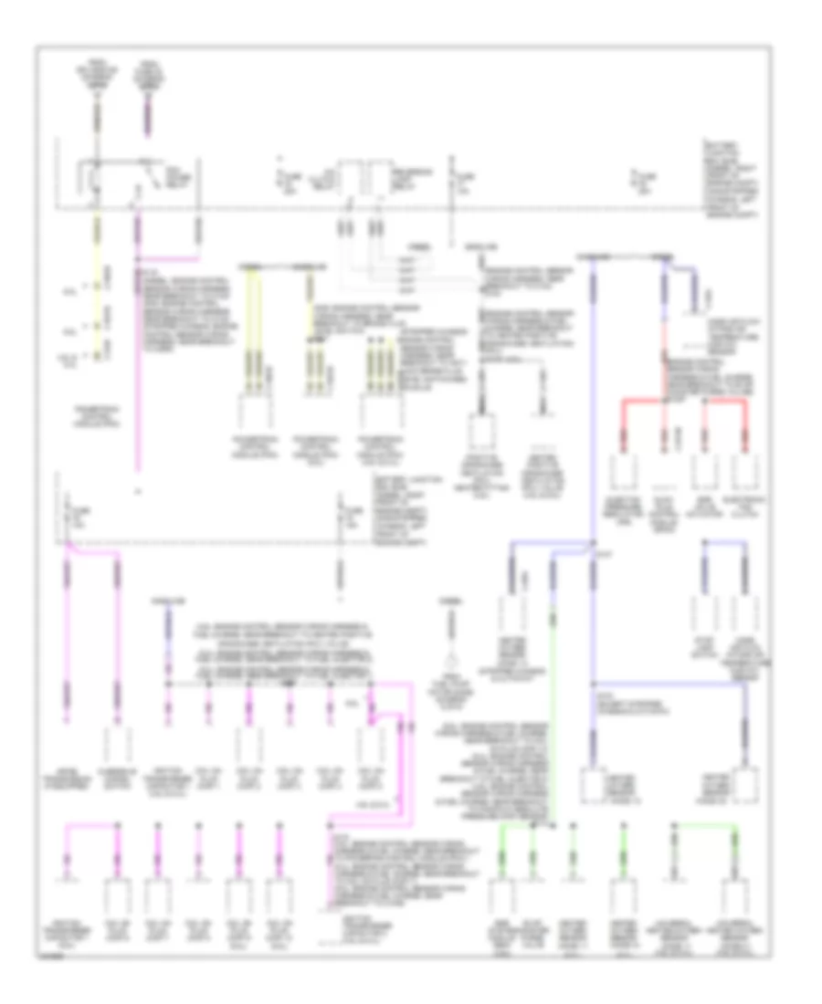 Power Distribution Wiring Diagram 8 of 9 for Ford Cutaway E350 Super Duty 2010