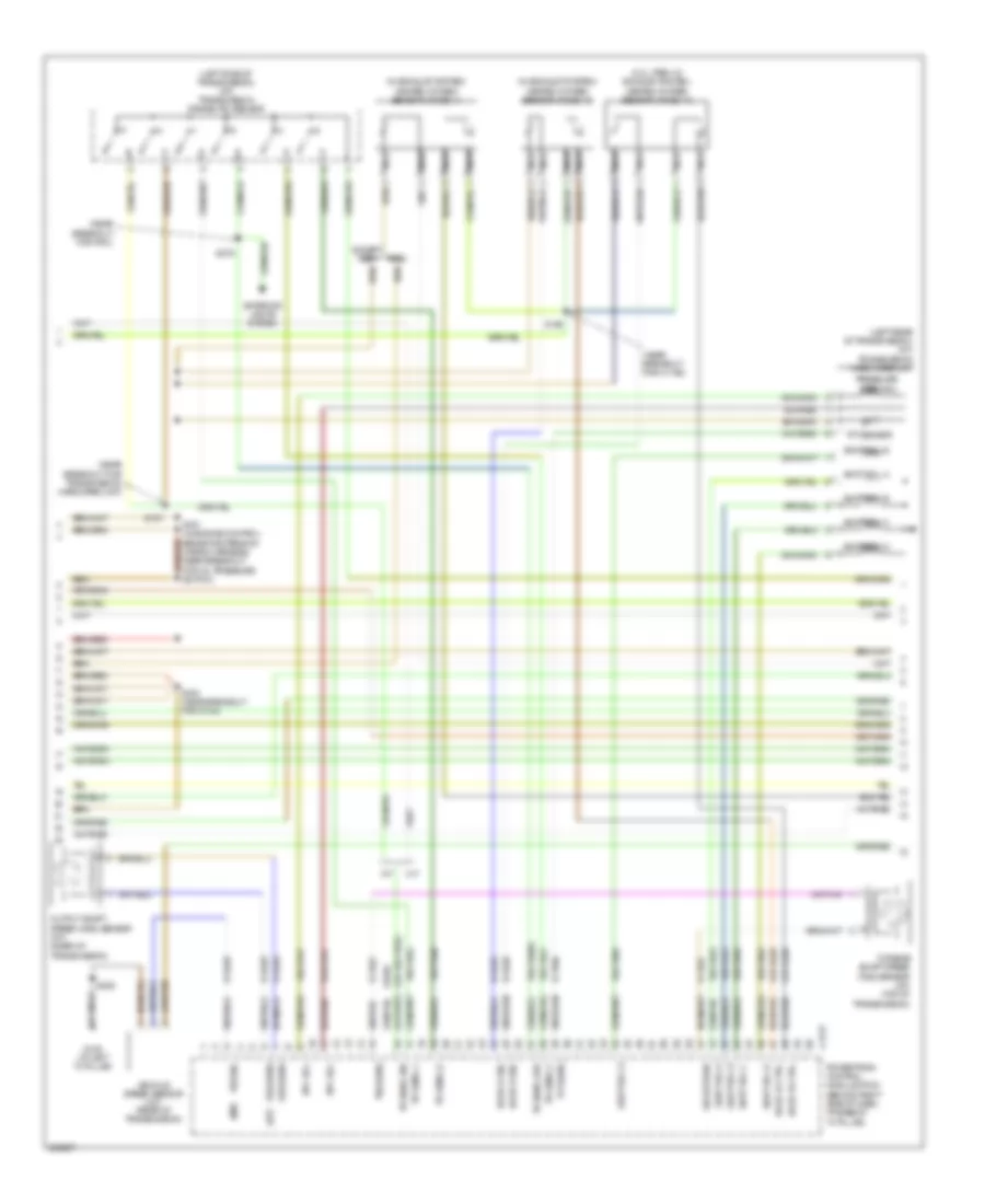 2.0L, Engine Performance Wiring Diagram (3 of 4) for Ford Focus ST 2007