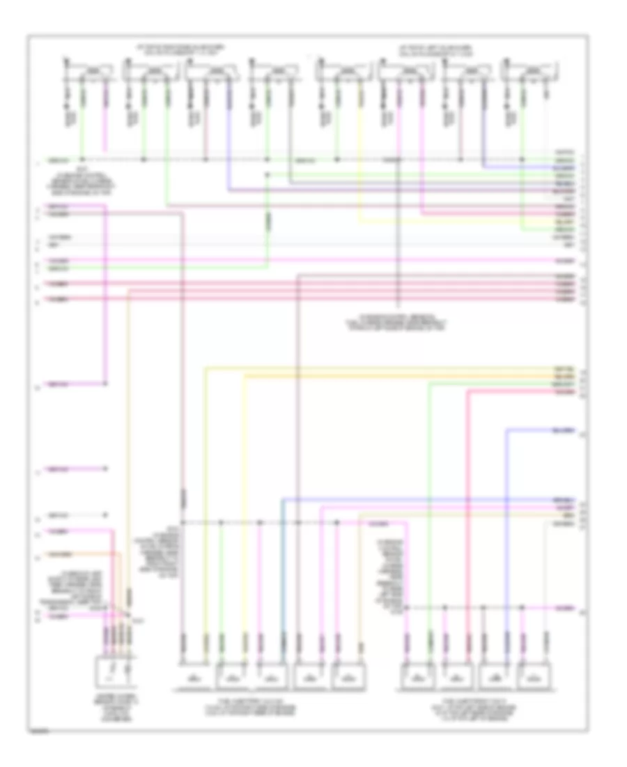 6.8L, Engine Performance Wiring Diagram (4 of 6) for Ford F550 Super Duty 2008