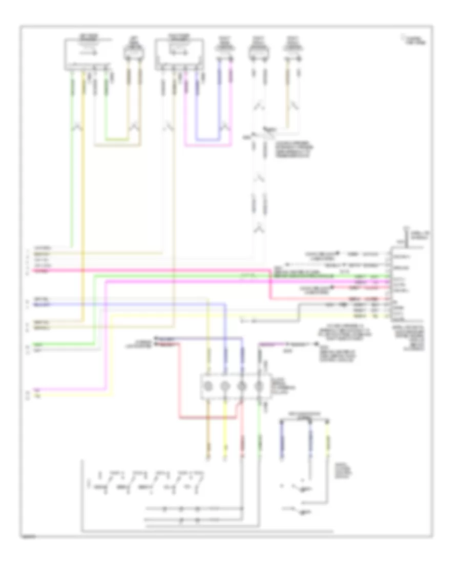 Audiophile Sound Radio Wiring Diagram, without DVD (2 of 2) for Ford F550 Super Duty 2008