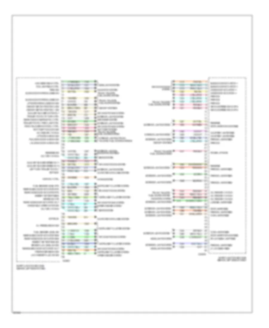 Body Control Modules Wiring Diagram (2 of 4) for Ford Freestar 2007