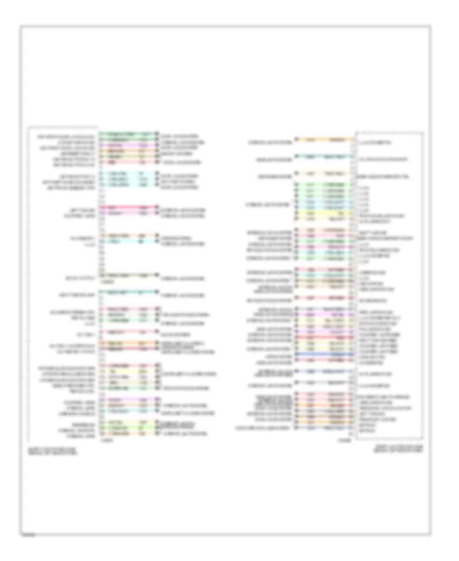 Body Control Modules Wiring Diagram (3 of 4) for Ford Freestar 2007