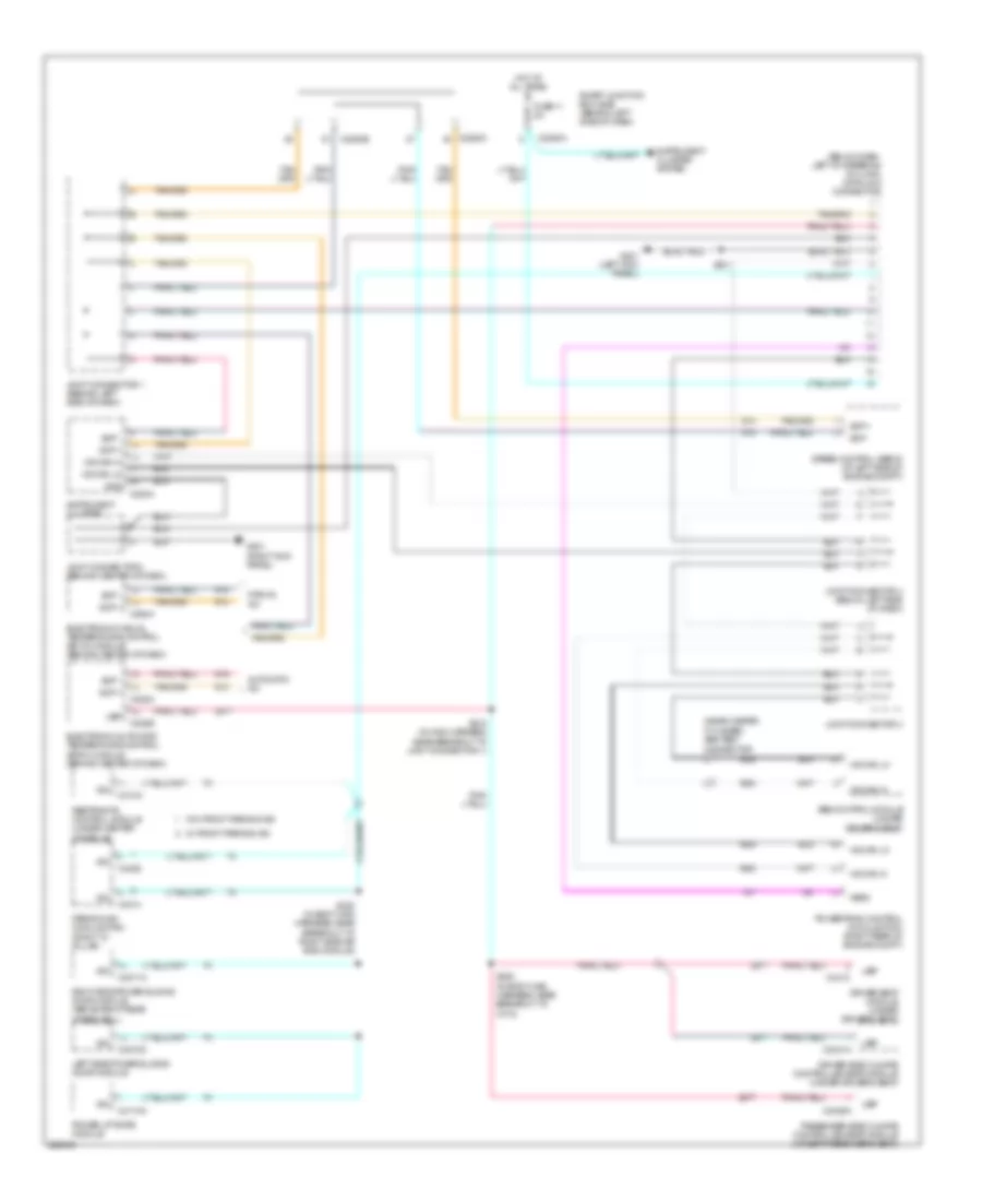 Computer Data Lines Wiring Diagram for Ford Freestar 2007