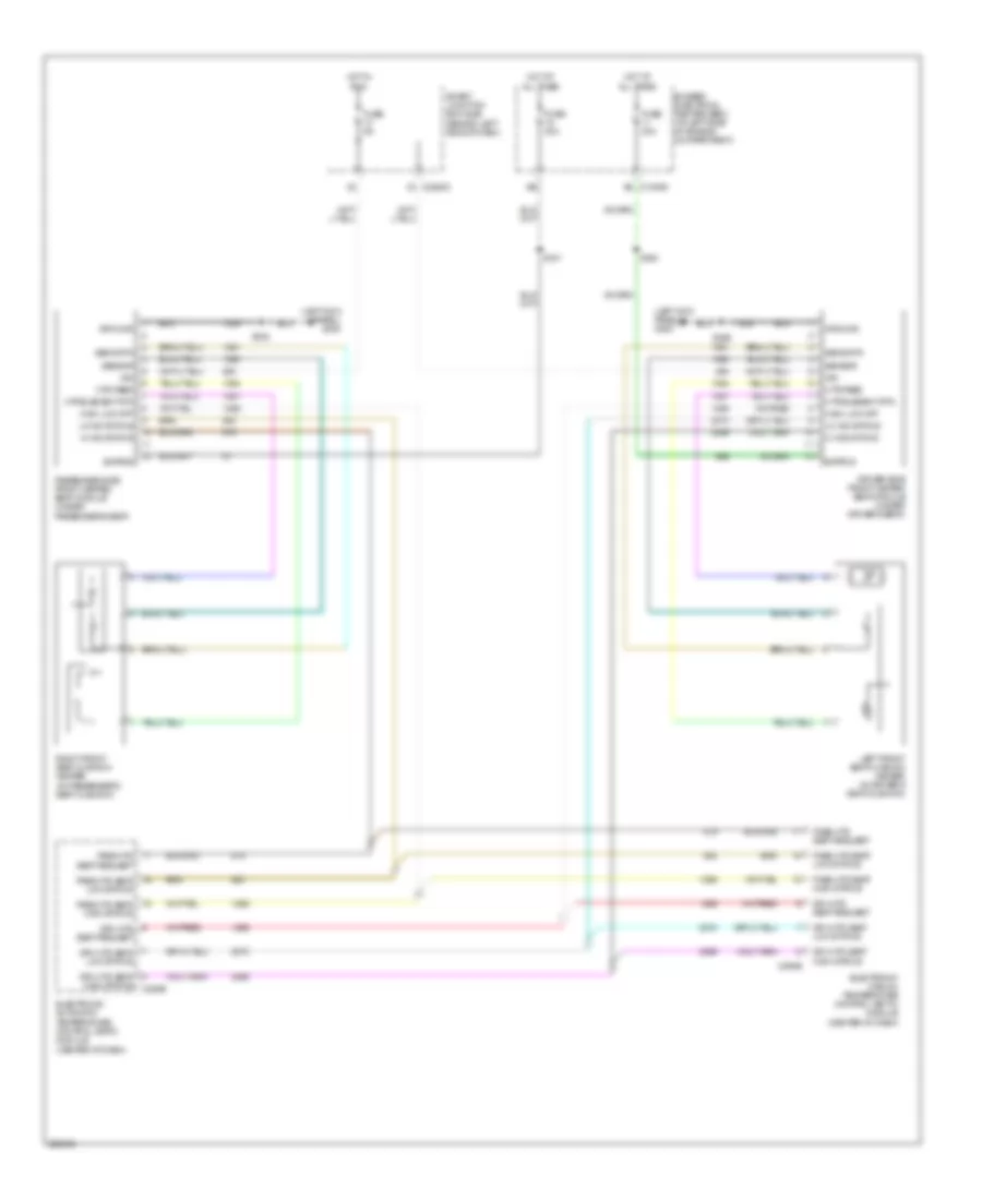 Heated Seats Wiring Diagram for Ford Freestar 2007