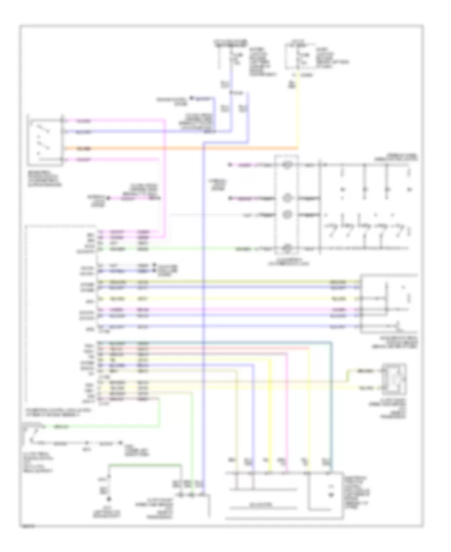 Cruise Control Wiring Diagram for Ford Focus S 2008