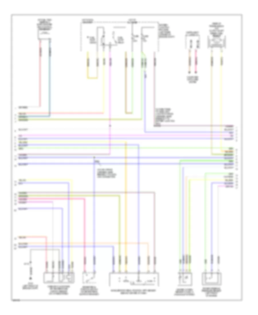 2.0L, Engine Performance Wiring Diagram (2 of 5) for Ford Focus S 2008