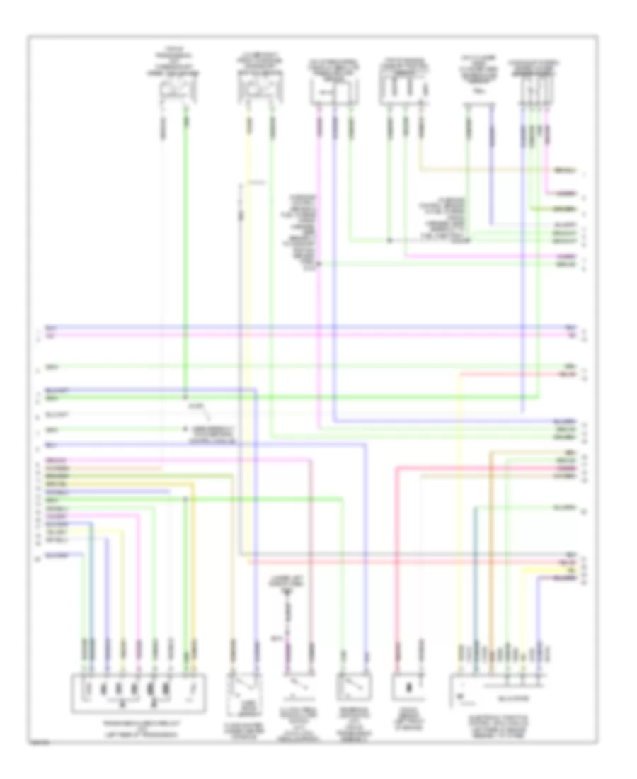 2.0L, Engine Performance Wiring Diagram (4 of 5) for Ford Focus S 2008