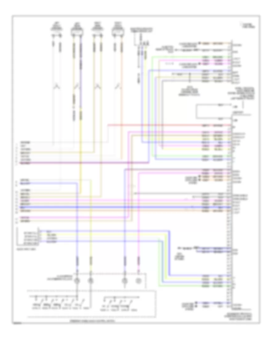 Premium Radio Wiring Diagram with SYNC 2 of 2 for Ford Focus S 2008