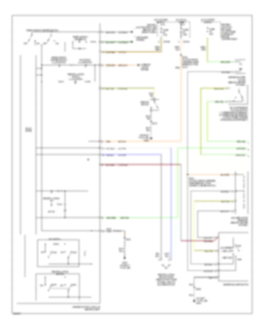 Manual A C Wiring Diagram 1 of 2 for Ford Focus ZXW SES 2006