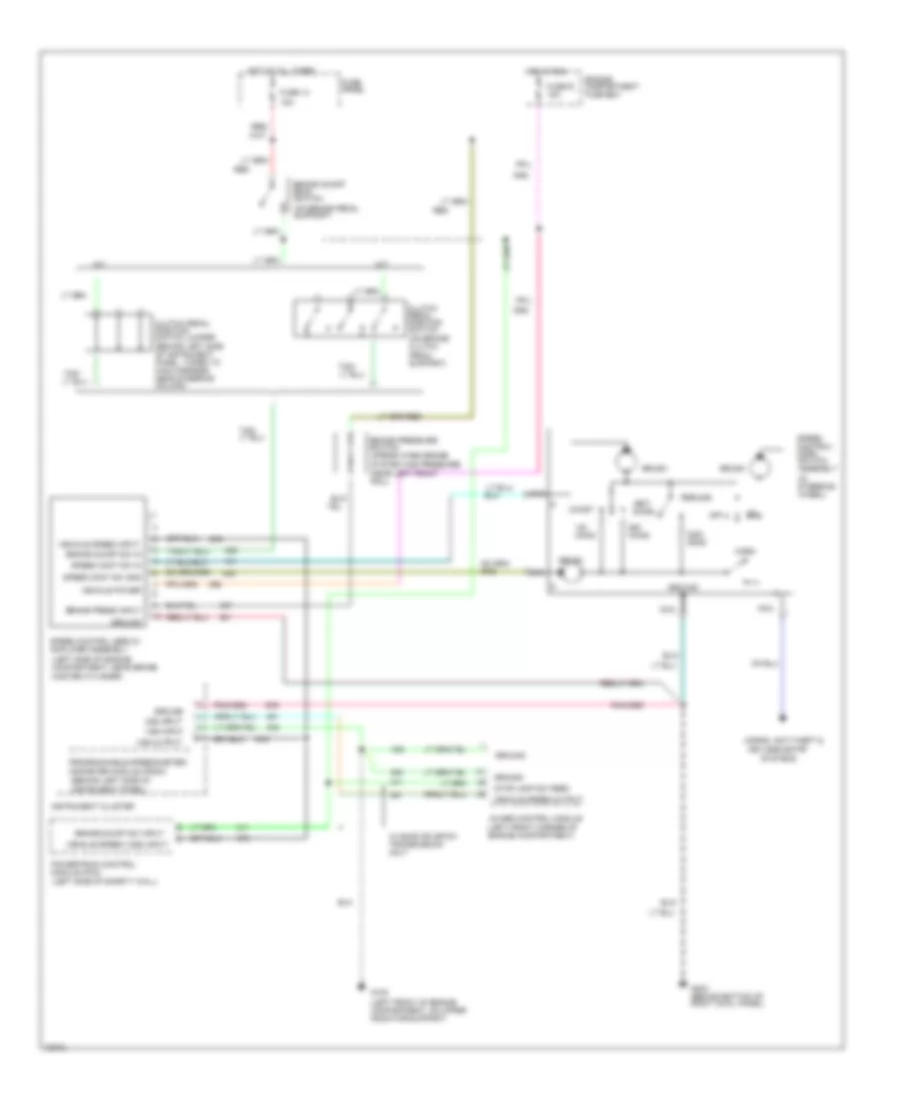 Cruise Control Wiring Diagram for Ford Bronco 1995