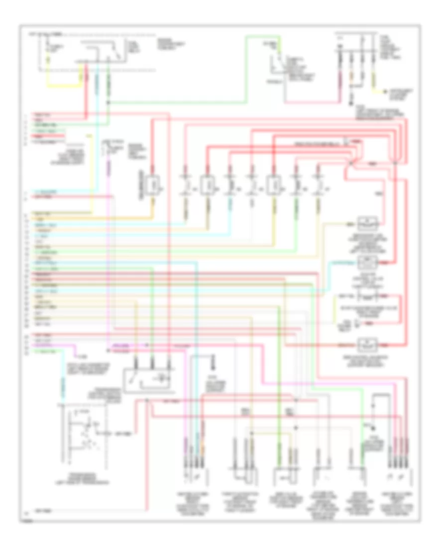 5 8L Engine Performance Wiring Diagrams California 2 of 2 for Ford Bronco 1995